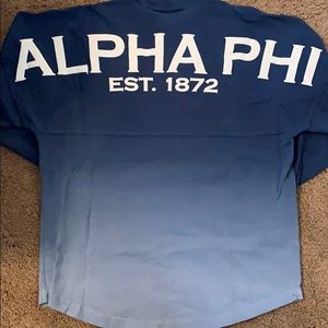 Alpha phi spirit jersey